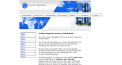 Desktop Screenshot of drucker-reparatur.com